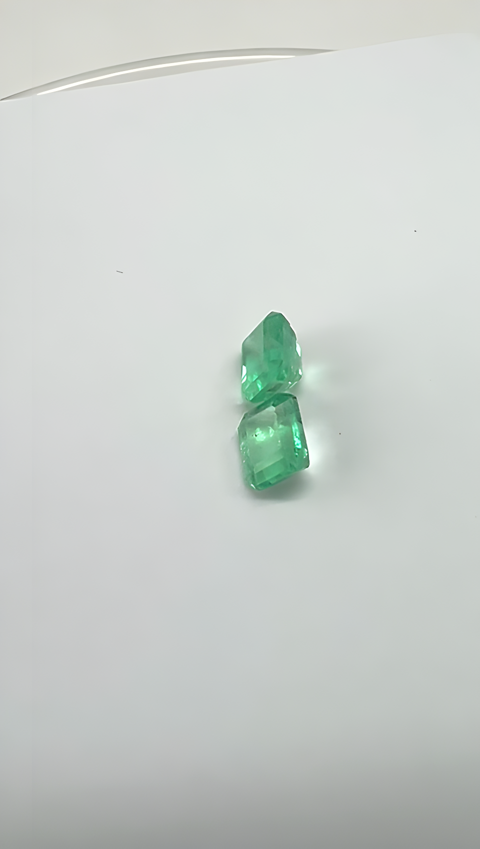 1.26 Colombian Emerald Pair