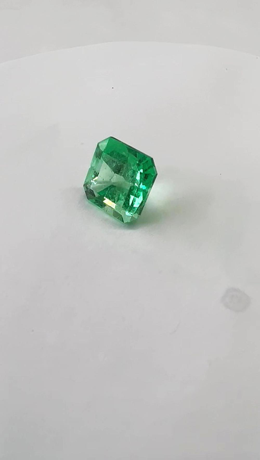 4.28 Ct. Colombian Emerald 
